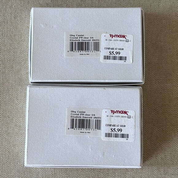 Oleg Cassini Crystal Paperweights 1 inch, Lot of 17 - Picture 4 of 5